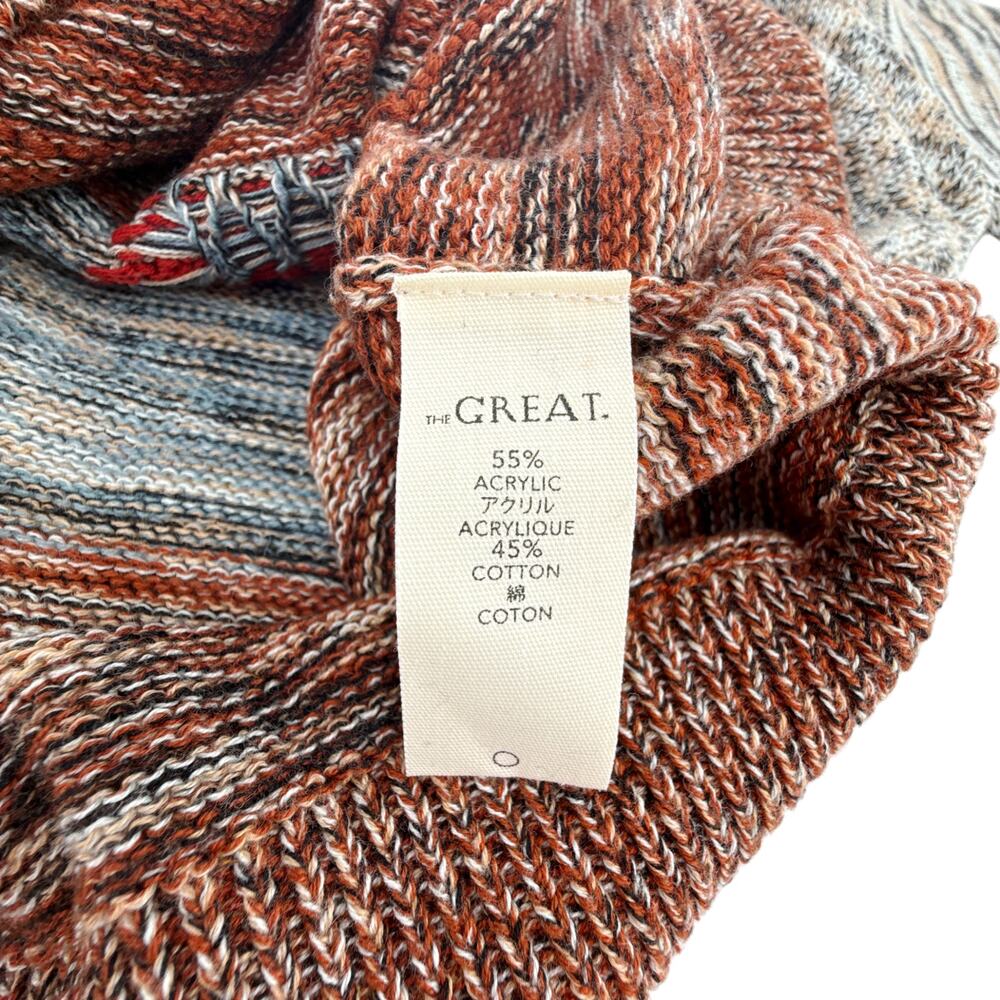 THE GREAT. The Boating Pullover. Sea Breeze Multi 0|XS - Picture 7 of 11